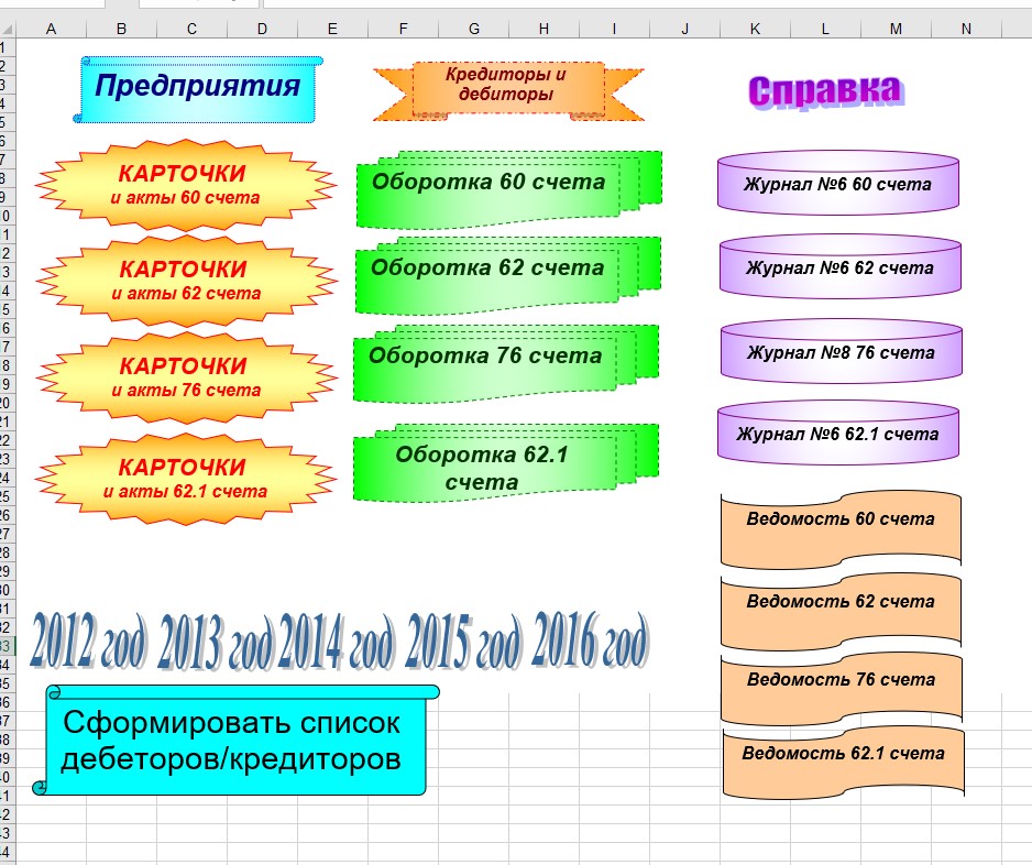 Взаиморасчеты предприятий